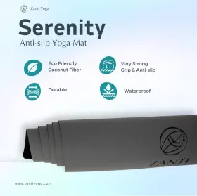 Zanti Yoga Mat Serenity Non Slip Thick Large And Extra Long #2 Zanti Yoga Mat Serenity Non Slip Thick Large And Extra Long #2