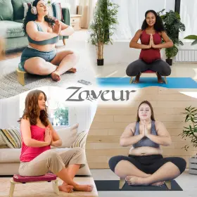 850056938204 ZAVEUR Meditation Bench Ergonomic Stool Pra #3