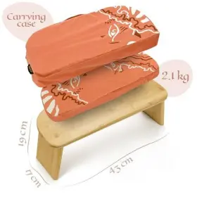 850056938211 ZAVEUR Meditation Bench Ergonomic Stool Pra #2