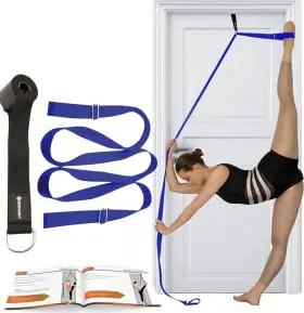 608275675604 ZENMARKT Stretching Strap Door Anchor Leg