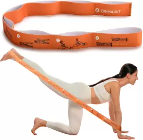 ZENMARKT1503 ZENMARKT Yoga Strap Stretching Loops Essential