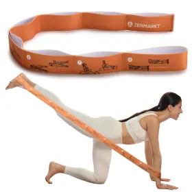 744365571248 ZENMARKT Yoga Strap Stretching Loops Essential