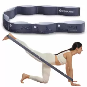 744365571255 ZENMARKT Yoga Strap Stretching Loops Essential