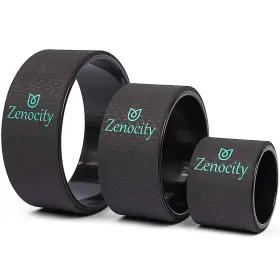 Zen-var ZENOCITY Yoga Roller Wheel Stretching Pain Relief