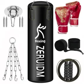 ZERUI1 ZERUIDM Punching Bag Unfilled Boxing Set ZERUI1 ZERUIDM Punching Bag Unfilled Boxing Set