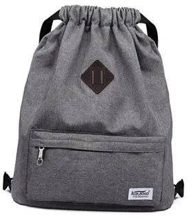 K1031-009 ZHIBIAO HUANG Drawstring Sports Backpack Gym Yoga