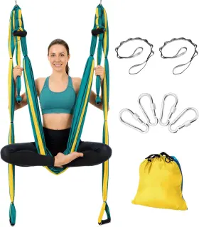S9-KC2E-SJ47 ZMMYYZ Aerial Yoga Swing Sling Hammock Set Kit