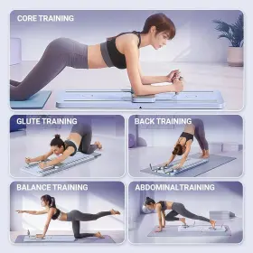 445057522502 ZOJIO Pilates Board Reformer Set Sliding #3