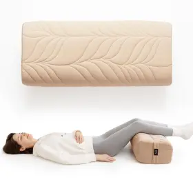 YB01 ZONLI Yoga Bolster Pillow Meditation Restorative Sup