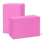 Yoga Blocks 2 Pack 3x6x9in Foam Block Supportive Latex-free With Rounded Edge.... Fixed Price $23.30.