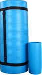Balancefrom 71x24 Inches Yoga Mat With Knee Pad And Optional Blocks Extra 1-in. Fixed Price $41.79.