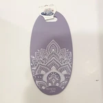 Apana Luxe Yoga Knee Mat 11 1/2" X 22 5/8" Double Sided Thick Oval Purple. Fixed Price $9.99.