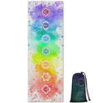 Yoga Mat Towel With Corner Pockets - Microfiber Towels For Hot Non .... Fixed Price $32.25.