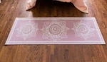 Oak And Reed 4mm Yoga Mat, Medallion Mauve Pvc : 24 X 68 Double-sided Non-slip. Fixed Price $29.95.