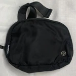 Lululemon Everywhere Belt Bag 1l Black Nylon Waist Pack Fanny Lu9b78s. Fixed Price $14.99.