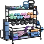 Dumbbell Rack Xxl Weight Storage Home Gym Kettlebells Yoga Mat Vopeak Dumbbells. Fixed Price $209.99.