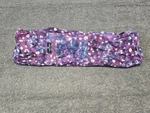 Hugger Mugger Yoga Mat Bag Purple Tie-dye Adjustable Strap Zip Pocket Carrier. Fixed Price $13.92.