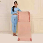 Yoga Mat Thick Non Slip Organic Cotton Exercise Workout Pilates Rug 2x6 Ft. Fixed Price $58.86.