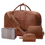4pcs Duffle Bag For Travel, Weekender Overnight Women & Men, Large Le.... Fixed Price $63.57.