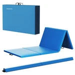 Balancefrom Fitness Foldable Gymnastics Mat W/sectional Floor Balance Beam, Blue. Fixed Price $168.99.