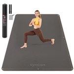 Gymcope Extra Large Yoga Mat 72"x48" Or 78"x57", 72x48x1/4inch, Dark Taupe. Fixed Price $70.84.