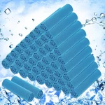 Hosuly 50 Pack Cooling Towels, 40"x12" Yoga Towels Ice Breathable Soft Chilly. Fixed Price $52.79.