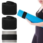 Honoson 4 Pcs Nylon Yoga Mat Strap Stretchable 23 X 2 1.37 Inches, Black. Fixed Price $15.92.