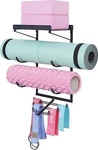 Yoga Mat Holder Wall Mount Storage Rack Home Gym Accessories With 3 And. Fixed Price $33.79.