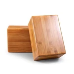 Bamboo Yoga Block (2 Pcs), Handstand Block,support Brick To Deepen Pos.... Fixed Price $53.39.
