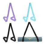 Patikil Yoga Mat Strap, 4 Pack 150x3.8cm, Black/light Purple/sky Blue. Fixed Price $21.49.