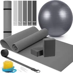 10 Pcs Yoga Starter Kit Include Mat With Carry Strap, 2 Blocks, Yog.... Fixed Price $72.64.