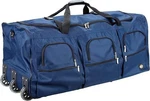 Rockland Rolling Duffel Bag 40 Inch Wheels Zipper Large Pockets Navy. Fixed Price $69.90.