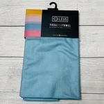 Leus Yoga Eco Towel Zuma Microfiber Antimicrobial Yellow Pink Blue Stripe 68x24. Fixed Price $18.44.