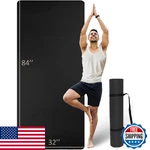 Extra Wide & Long 84"x32"x7mm Tpe Yoga Mat For Tall Men Women W/strap. Fixed Price $58.31.