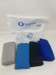 Sukeen Cooling Towel 12 X 41 4-pack Dark Blue-light Blue-gray-black Sealed. Fixed Price $12.99.