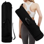 Sportsnew Yoga Mat Bag With Water Bottle Pocket And Bottom Wet Medium, Black. Fixed Price $30.29.