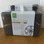 Gaiam Yoga Block + Strap Black Brand New !!! See Pics. Fixed Price $8.71.
