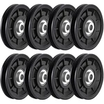 8pcs 3.5" Nylon Bearing Pulley Wheel Replacement For Gym Equipment Part Cable.... Fixed Price $47.91.