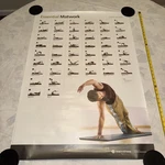 Stott Pilates Essential Matwork Wall Poster 27 X 39 Inches. Fixed Price $30.00.