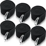 6 Pcs Yoga Strap For Stretching 8 Ft Exercise Adjustable Straps Bands Wi.... Fixed Price $26.37.