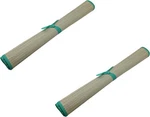 2-pack Natural Straw Beach Mats 24"x72" Portable Outdoor Yoga & Picnic. Fixed Price $14.99.