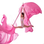 Dasking Aerial Silks Starter Kit - Durable 11yards Of Yoga Hammock. Fixed Price $152.86.