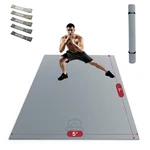 Exercise Mat 7 X5 X8mm Non Slip Ultra Durable High Density Hapbear Extra Large. Fixed Price $209.99.