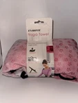 Evrifit Yoga Grippy Mat Towel Absorbent Microfiber 72" X 24.8" Pink Blue. Fixed Price $12.99.