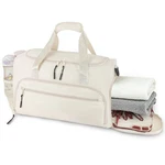 Gym Bag For Men Women, Sport Duffle With Wet Pocket & Shoes Compartment, .... Fixed Price $37.43.