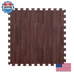 Incstores Premium Soft Wood Print Foam Flooring Tiles Interlocking. Fixed Price $57.00.