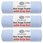 Cyclxy 3 Pack Yoga Mat Towels With Grip Dot, Hot Towel Non Slip Mat.... Fixed Price $60.80.