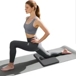 Yoga Knee Pad - 1 Inch Thick With Extra Cushioning, Pain-free Grey + Black. Fixed Price $24.73.