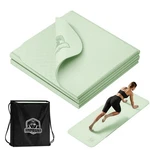 Hapbear Foldable Yoga Mat - 72"x24"x0.24" (6mm), Non-slip Tpe Exercise Fo.... Fixed Price $37.09.
