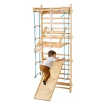 Vevor Swedish Ladder Wall Gym 8 In 1 Wooden Indoor Playground Climbing. Fixed Price $239.90.